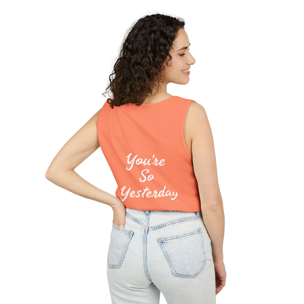 Hilary Duff Inspired So Yesterday Double Sided Tank Top, Adult Unisex