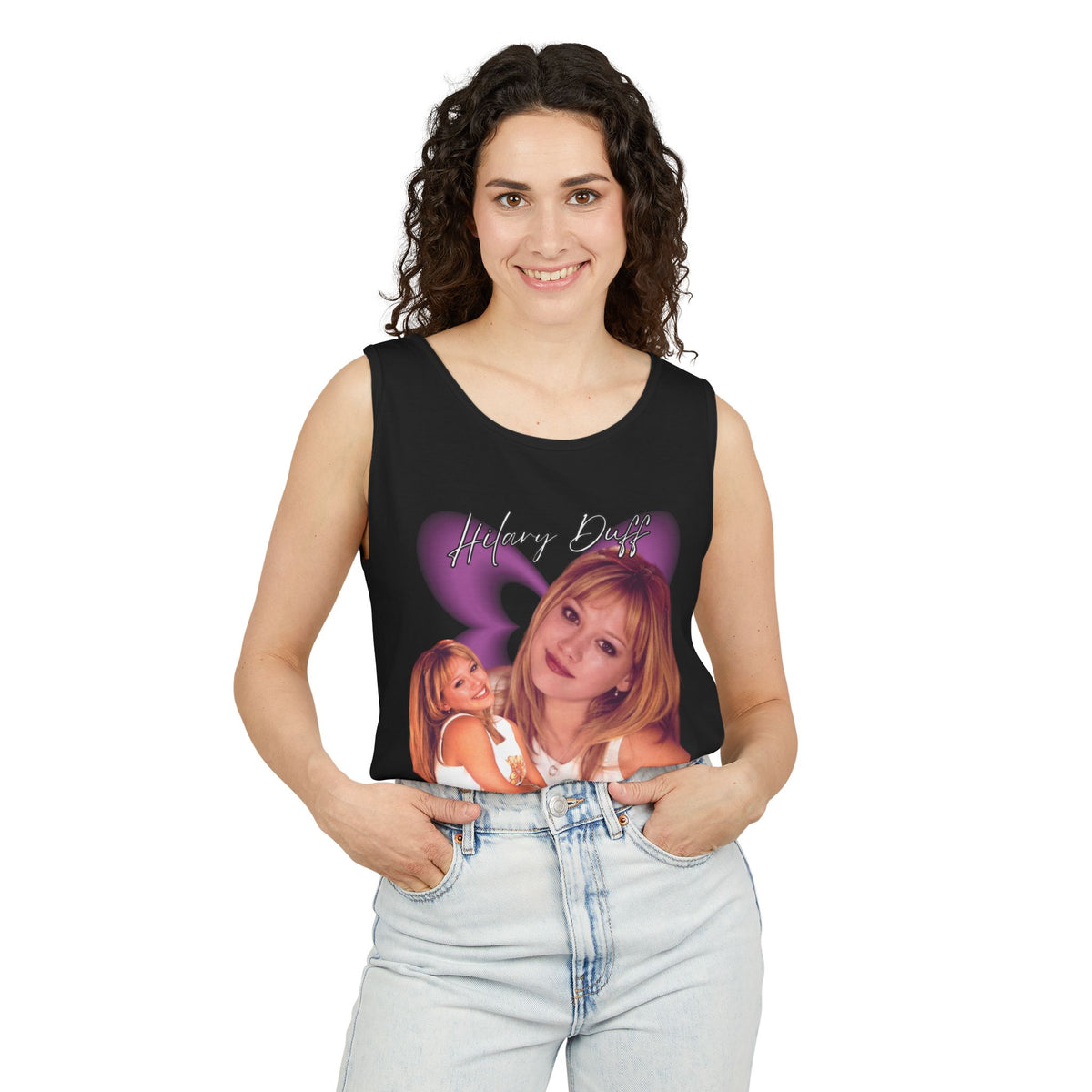 Hilary Duff Y2K Inspired Graphic T shirt, Original Designer