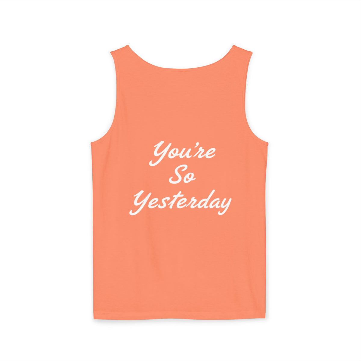 Hilary Duff Inspired So Yesterday Double Sided Tank Top, Adult Unisex