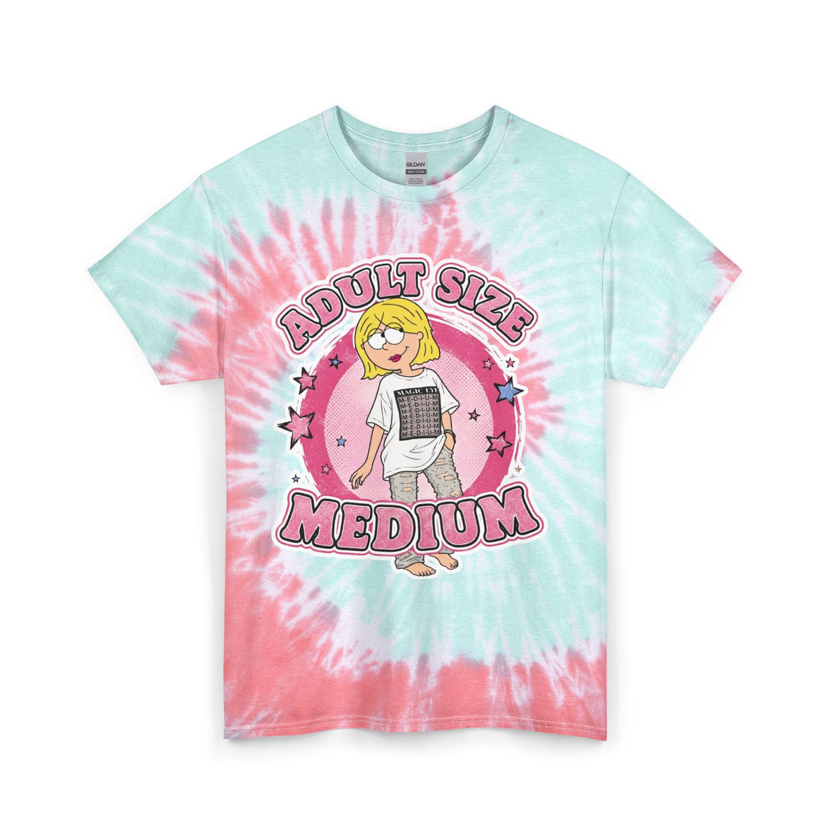 Adult Size Medium Hilary Lizzie Y2K Inspired Tie Dye Adult Unisex