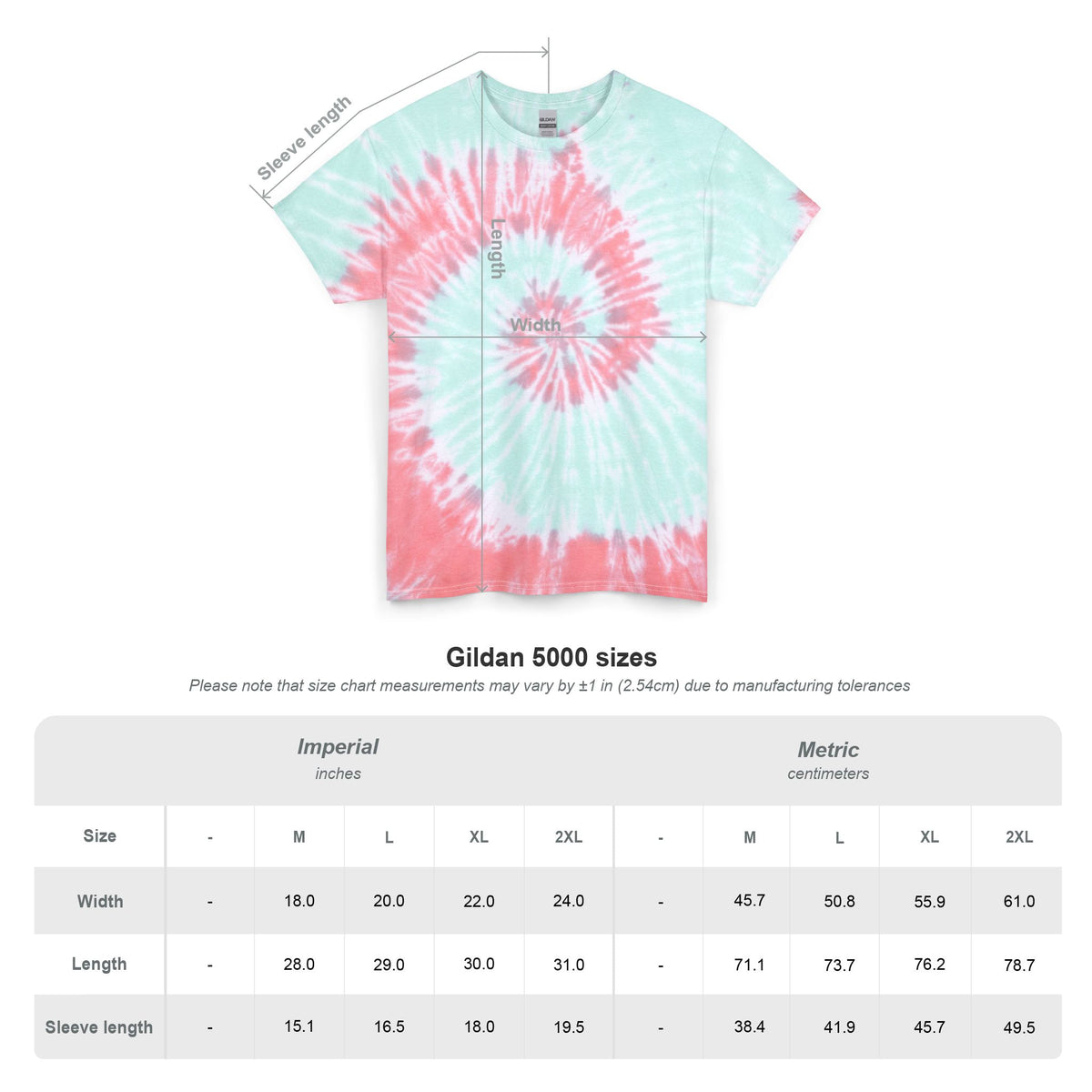 Adult Size Medium Hilary Lizzie Y2K Inspired Tie Dye Adult Unisex