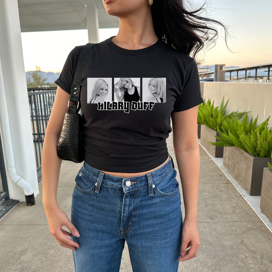 Lizzie McGuire Inspired Baby Tee | Y2K 2000s Graphic Shirt | Sleepover Society