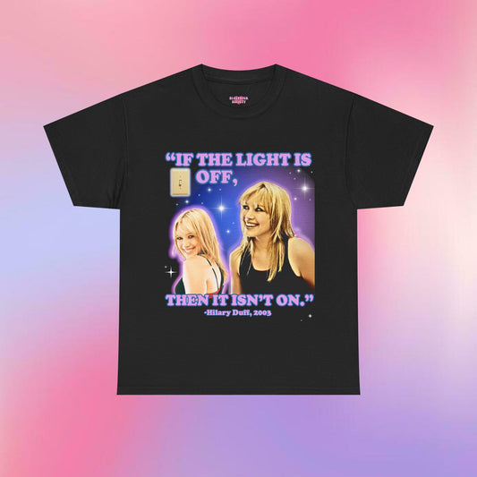 Hilary Duff So Yesterday Y2K Meme T-shirt, Adult Unisex