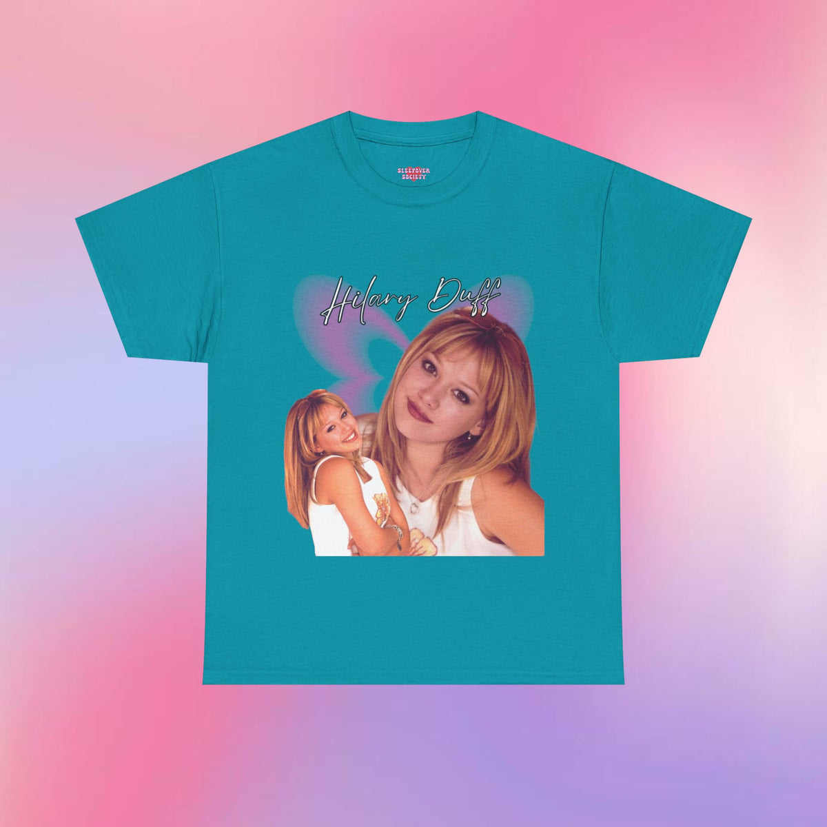 Hilary Duff Y2K T-Shirt | Retro Pop Culture Tee | 2000s Aesthetic Shirt | Teen Idol Graphic Tee | Bootleg Shirt | Nostalgia Gift