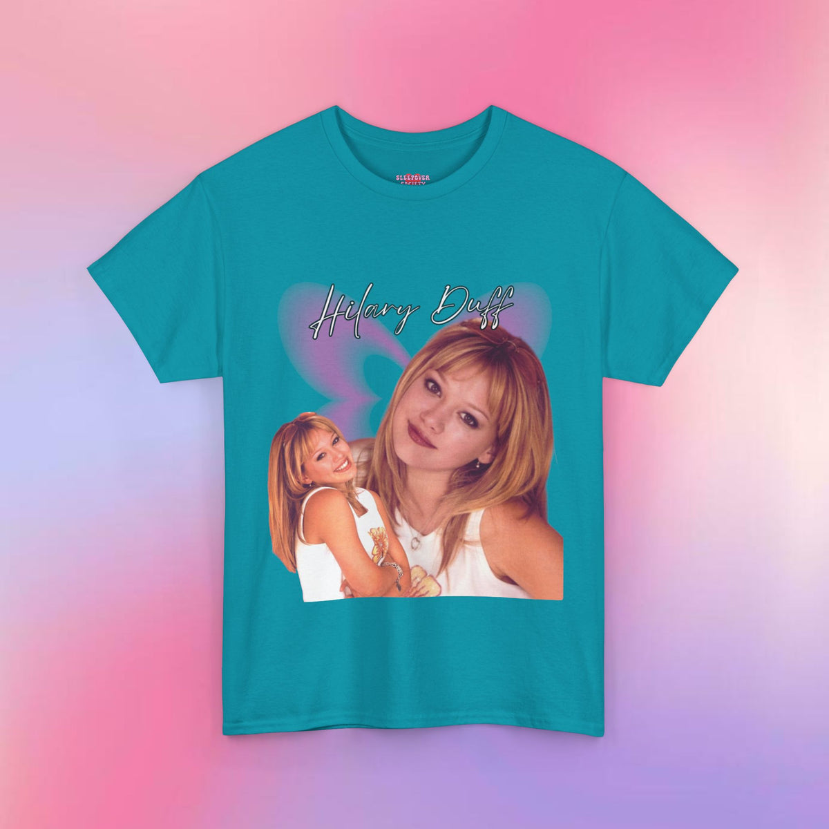 Hilary Duff Y2K T-Shirt | Retro Pop Culture Tee | 2000s Aesthetic Shirt | Teen Idol Graphic Tee | Bootleg Shirt | Nostalgia Gift