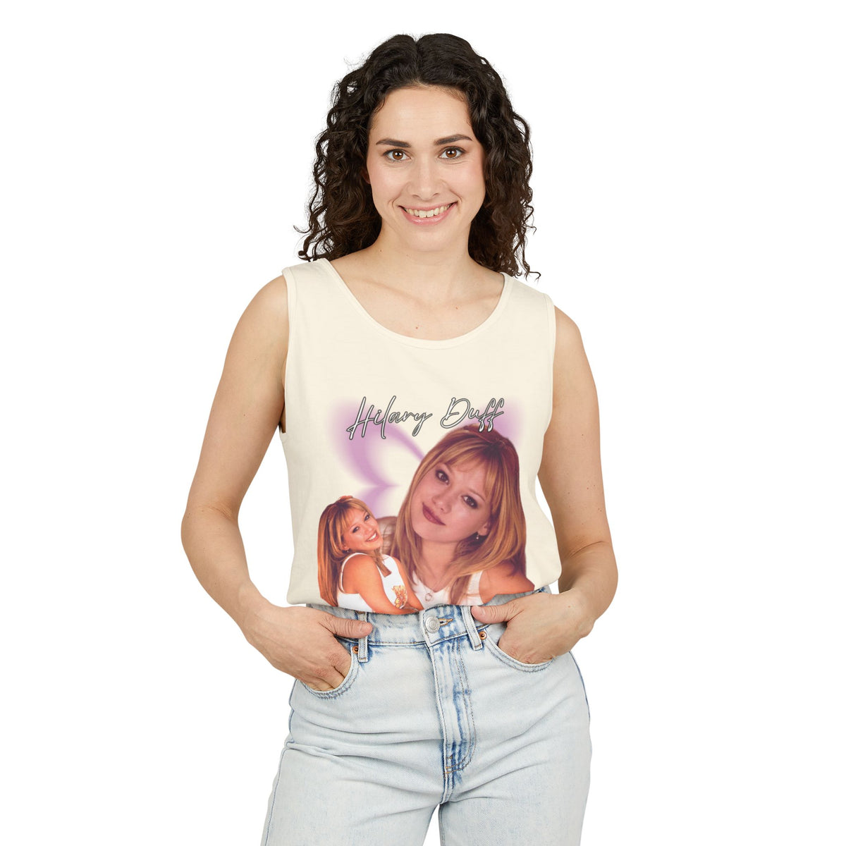 Hilary Duff Y2K Inspired Graphic T shirt, Original Designer