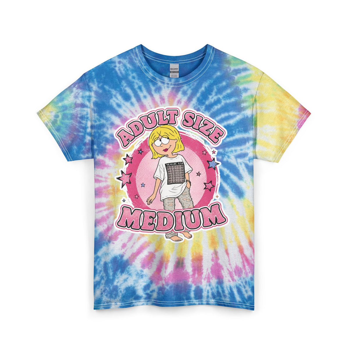 Adult Size Medium Hilary Lizzie Y2K Inspired Tie Dye Adult Unisex