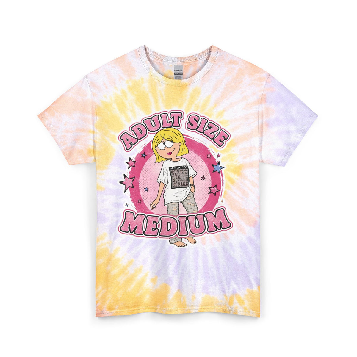 Adult Size Medium Hilary Lizzie Y2K Inspired Tie Dye Adult Unisex